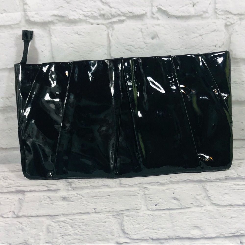Poppie Clutch Patent Leather Clutch
